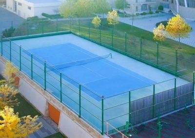 Теннисный корт в санатории Русь в Ессентуках - фотография